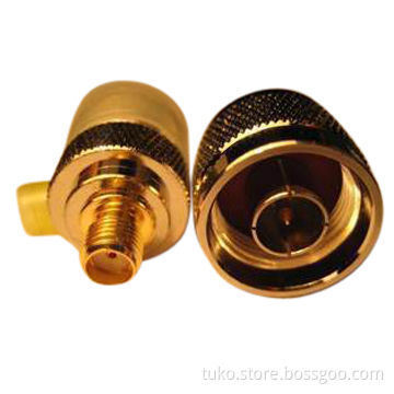 SMA female to N male connector